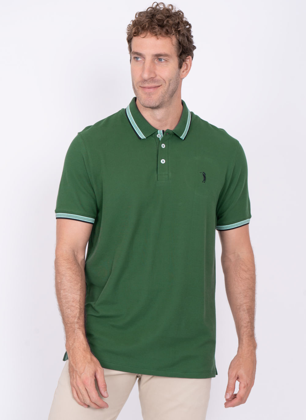 Camisa-Polo-Aleatory-Lisa-Royalty-Verde-Escuro-Verde-Escuro-P