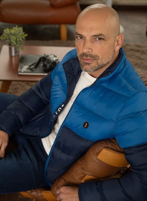 Jaqueta Aleatory Bomber Hot Marinho