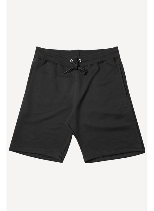 Bermuda Moletom Aleatory A-Top Preto