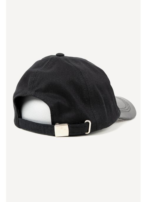 Boné Estampado Aleatory Retrô Preto