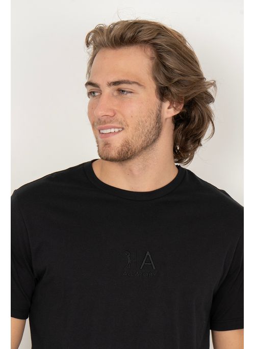 Camiseta Aleatort Lisa Stefan Preta