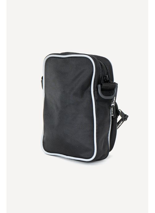 Bolsa Transversal Aleatory Refletivo Preto