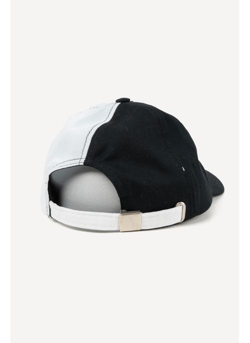 Boné Estampado Aleatory Split Branco