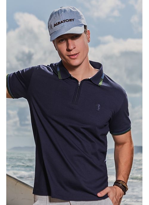 Camisa Polo Aleatory Goloritze Marinho