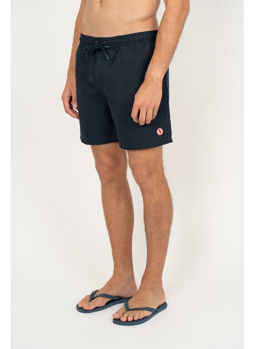 Shorts Liso Aleatory Voutoumi Marinho