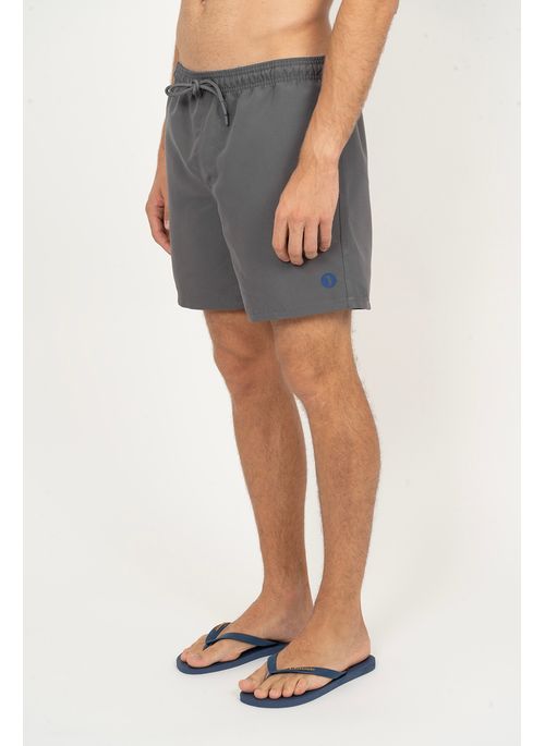 Shorts Liso Aleatory Voutoumi Chumbo