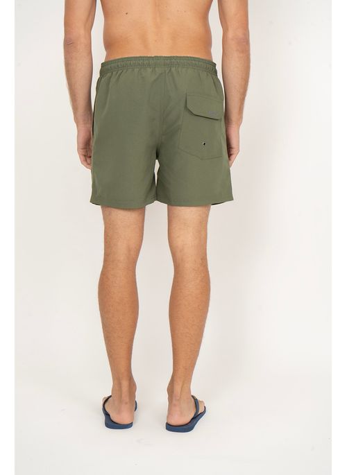 Shorts Liso Aleatory Voutoumi Verde