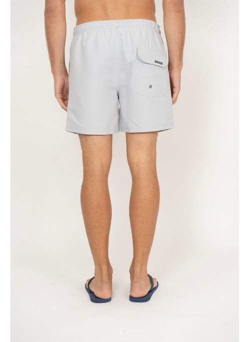 Shorts Liso Aleatory Voutoumi Cinza
