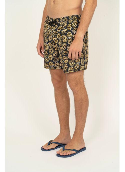 Shorts Aleatory Estampado Solstício Marinho