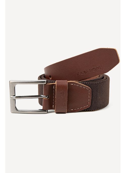 Cinto Elástico Aleatory Lavish Marrom