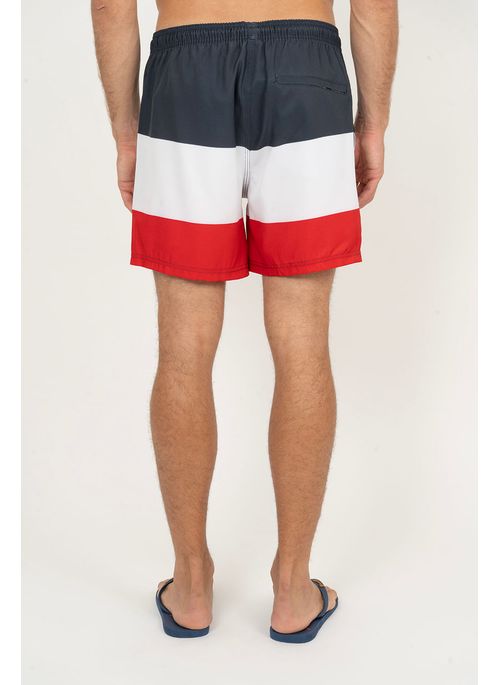 Shorts Aleatory Estampado Paraty Preto
