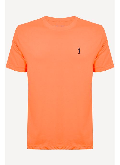 Camiseta Aleatory Lisa Laranja Melon