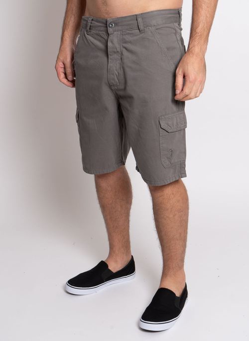 Bermuda Sarja Aleatory Go Cinza