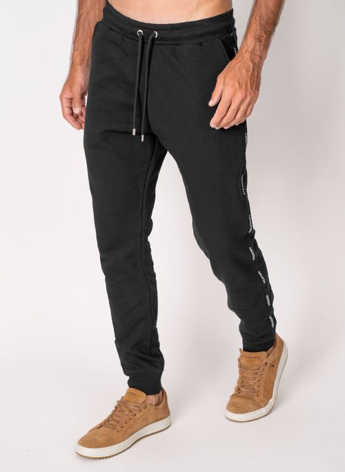 Calça Moletom Aleatory Feel Preta