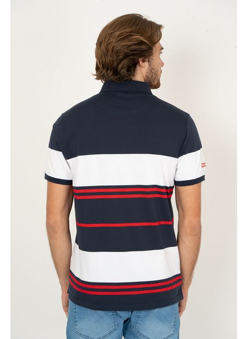 Camisa Polo Aleatory Listrada Dalton Marinho