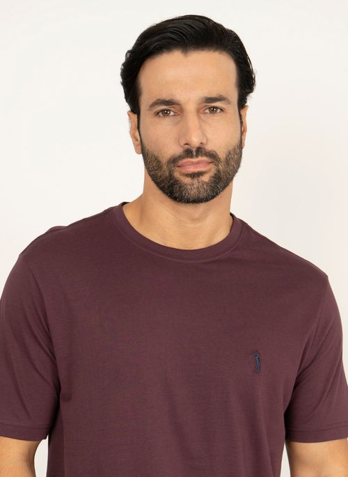 Camiseta Aleatory Lisa Roxo Beringela