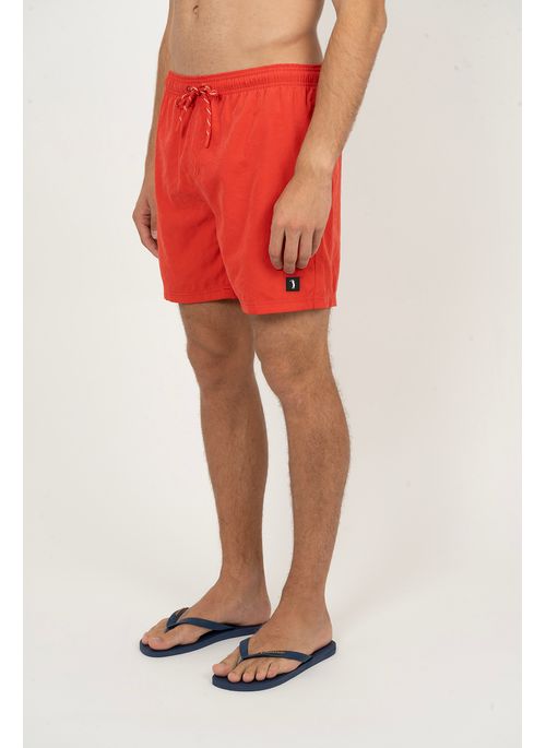 Shorts Liso Aleatory Adler Laranja