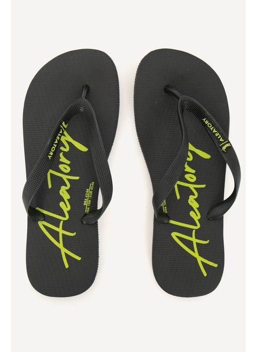 Chinelo Aleatory Comfort Preto